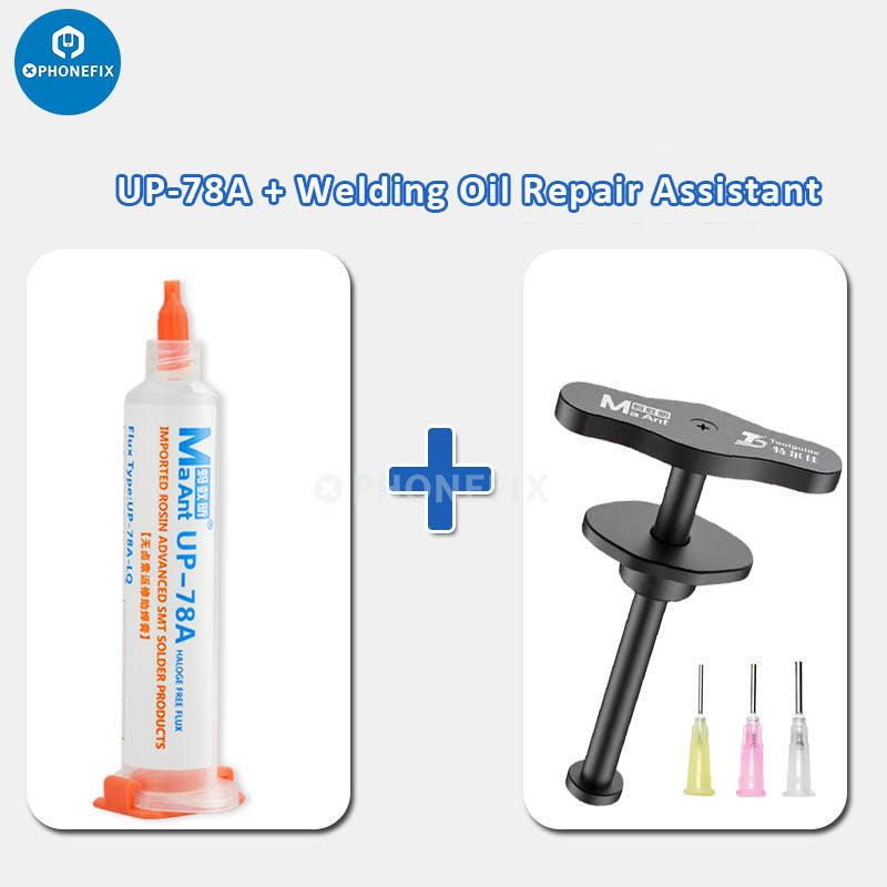 MaAnt Halogen-Free SMT Solder Paste Flux With Alloy Tube Welding Tool