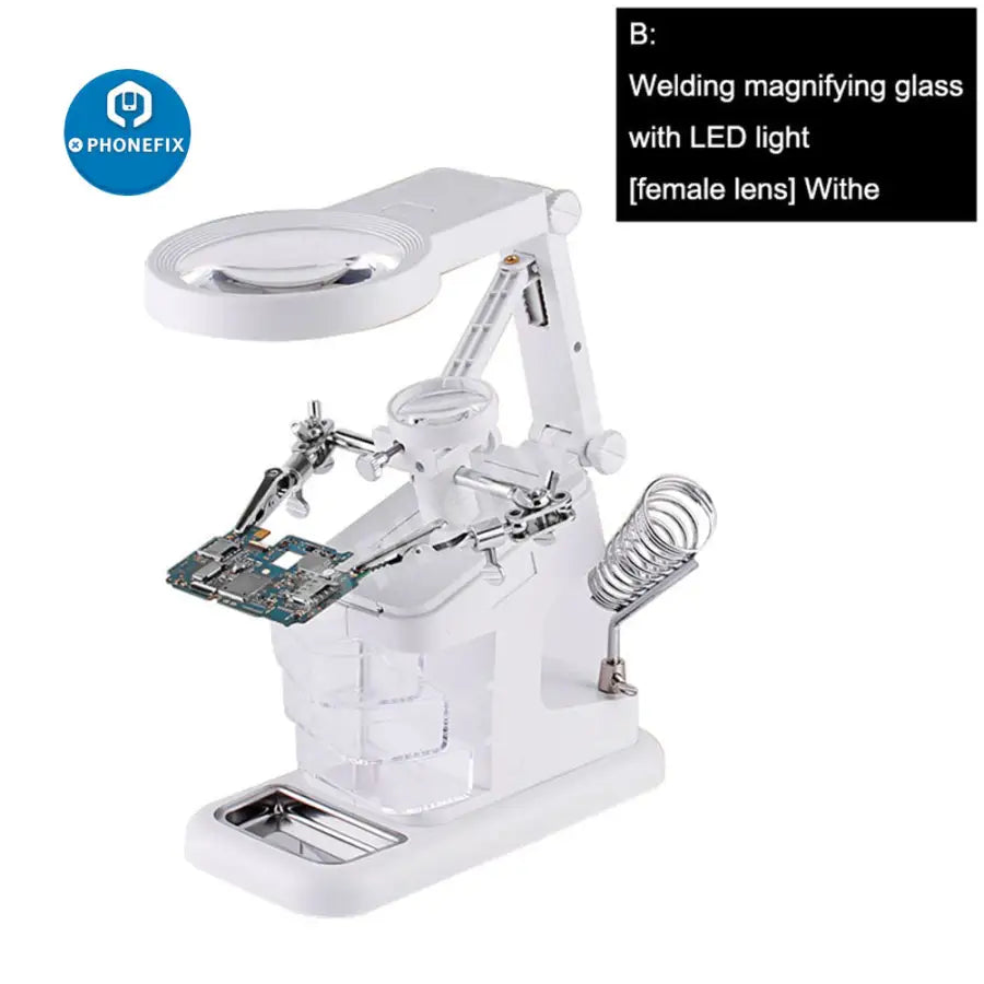 Magnifying Glass with Light and Stand, Lighted India