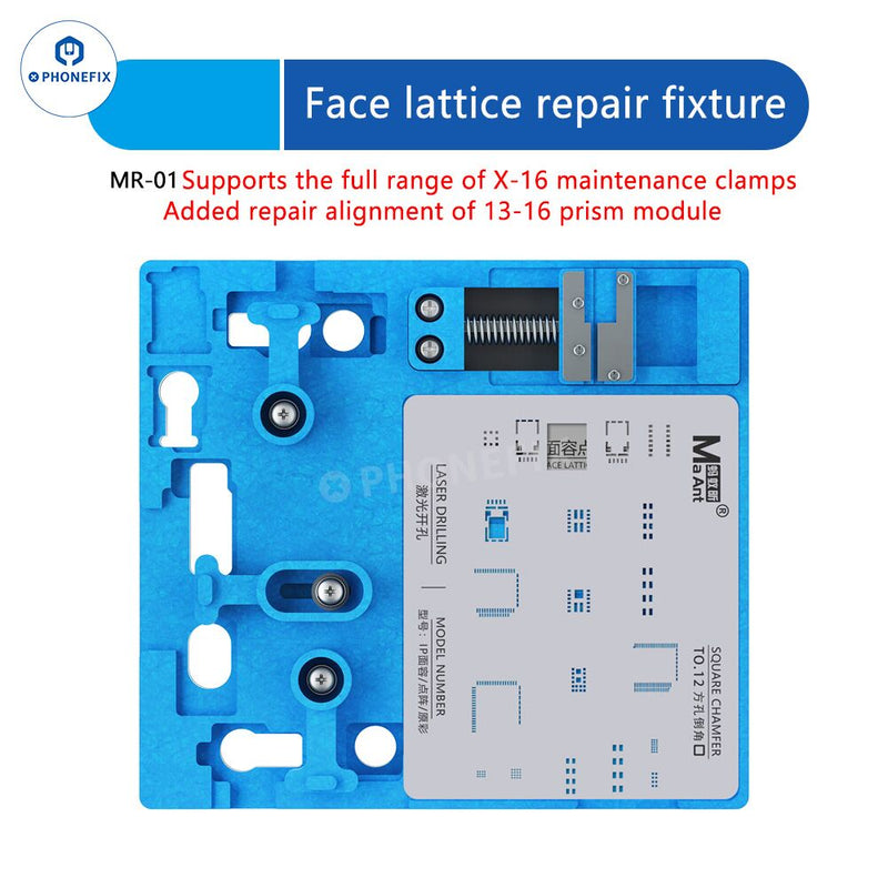 Face ID Lattice Repair Fixture Dot Matrix Tester For iPhone X-16 Pro Max