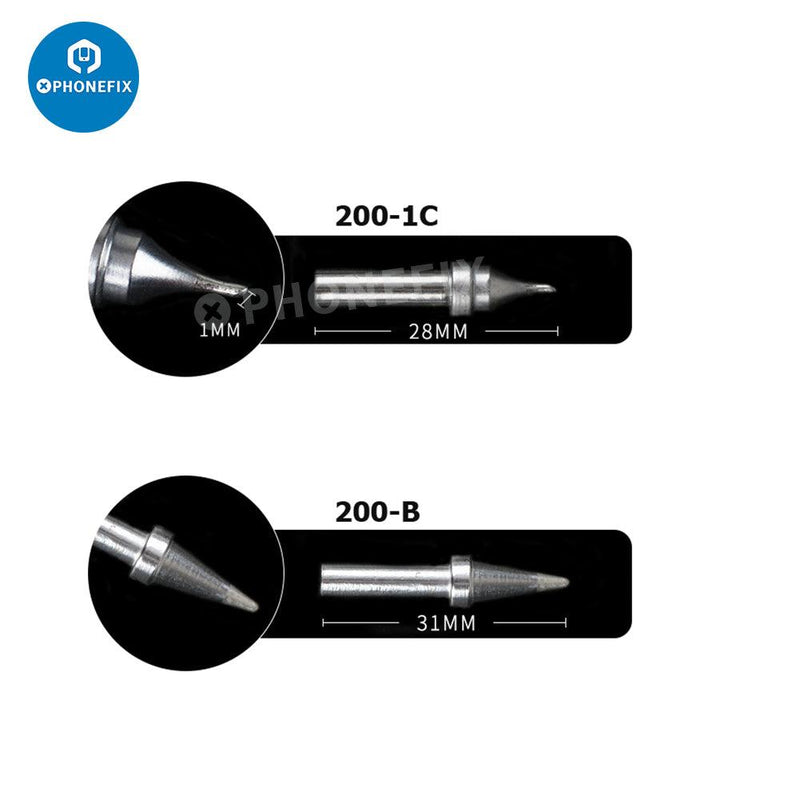 Original Soldering Iron Tip for Quick 203/H 204/H 3202 Welding Station - CHINA PHONEFIX