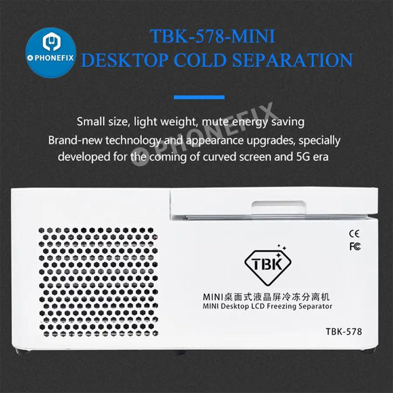 Original TBK-578 Mini Desktop LCD Laminating Frozen Separating Machine