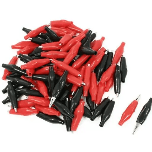 Pure Metal Alligator Clips with Cover for Power Test Cable