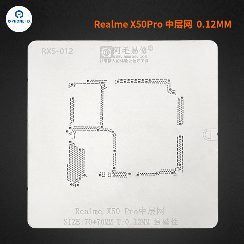 Amaoe Middle Layer Reballing Stencil For Huawei Xiaomi Android Phones