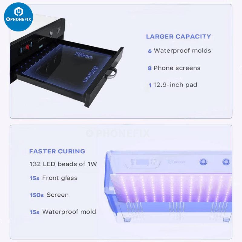 Refox RM26 UV Curing Lamp Box OCA Glue Quick Drying Tool