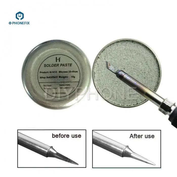 Refresher Solder Cream Tip Clean for Oxide Iron Head Cleaning Tool - CHINA PHONEFIX