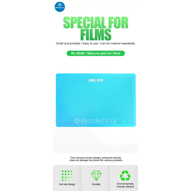 RELIFE RL-004D Special Silicone Pad For Film Mobile Phone