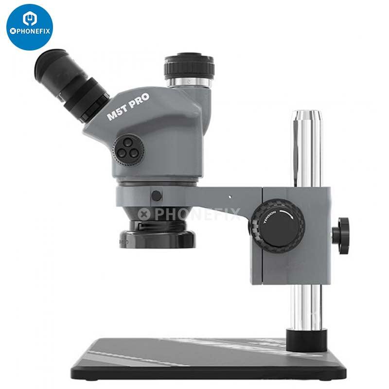 Relife RL-M5T-B11 7-50X HD Trinocular Zoom Stereo Microscope - CHINA PHONEFIX