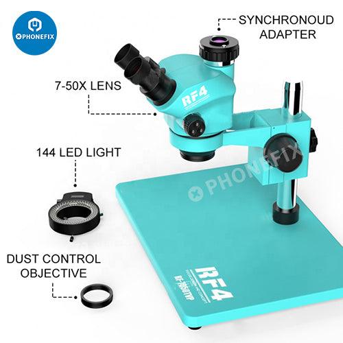 RF-7050TVP-YS010W 7-50X Zoom Trinocular Microscope HD Monitor - CHINA PHONEFIX