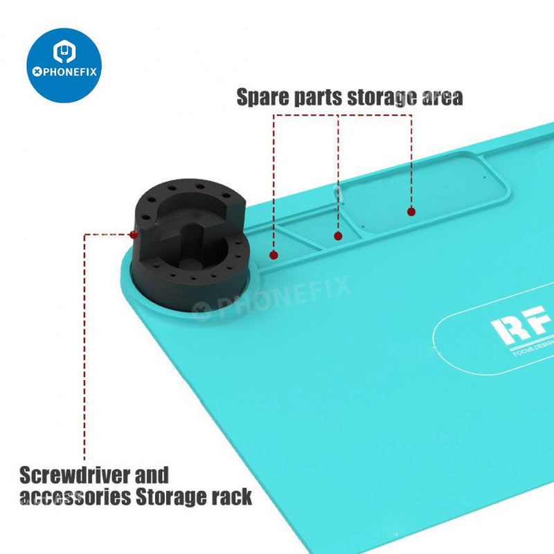 RF4 RF-PO15 High-Temperature Resistant Silicone Pad With Storage Box - CHINA PHONEFIX