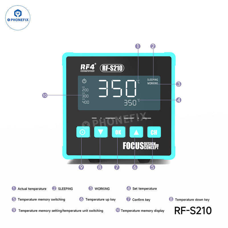 RF4 RF-S110 RF-S210 RF-S310 Smart BGA Soldering Station