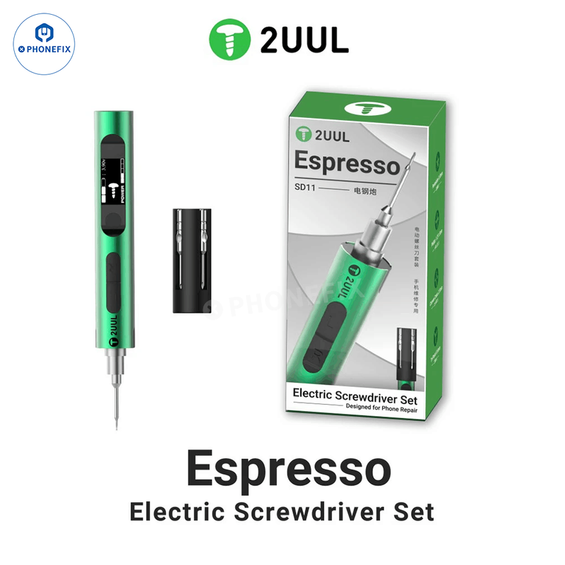 2UUL SD11 Espresso Electric Screwdriver Phone Disassembly Tool