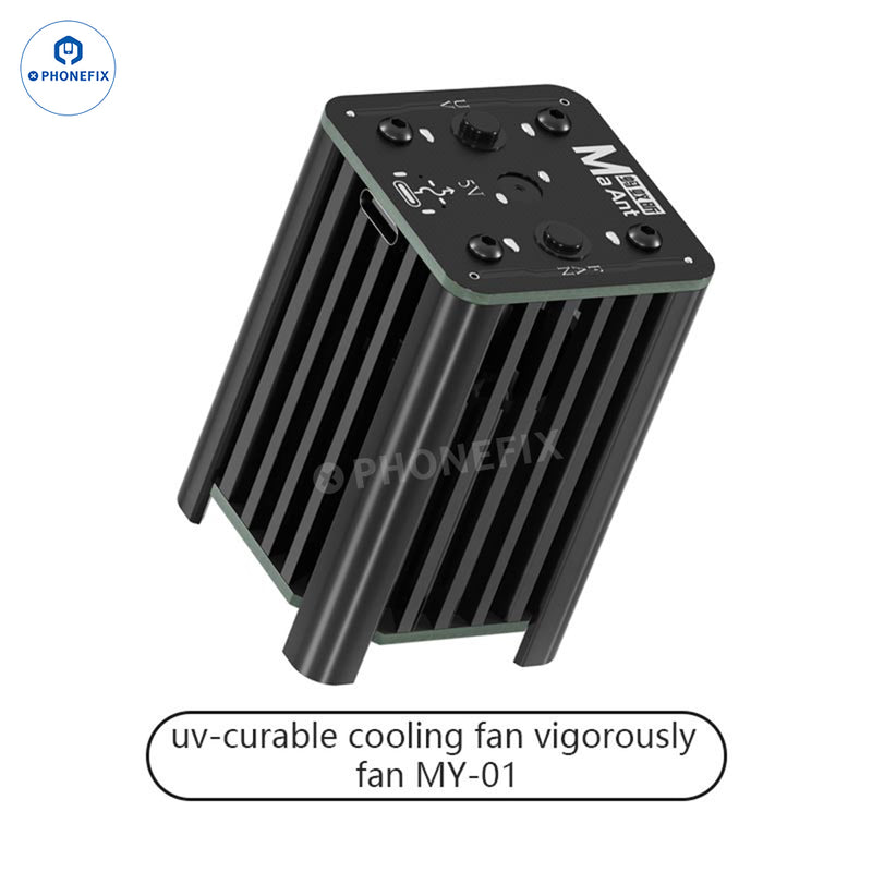 MaAnt UV-01 MY-01 UV Curing Lamp Cooling Fan Fast Heat Dissipation