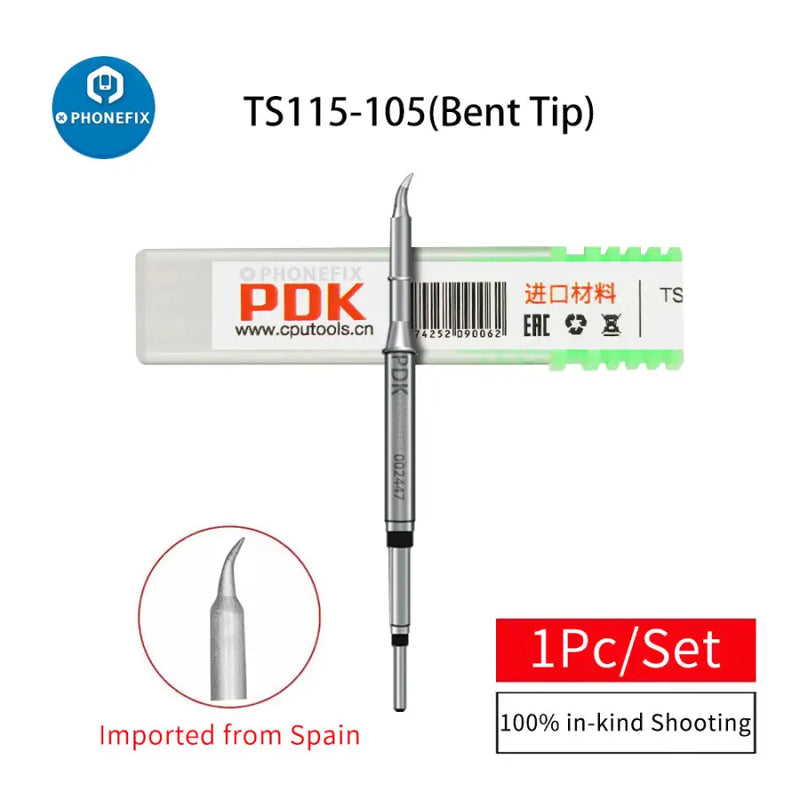 Spain Imported PDK C115 Soldering Tips for JBC I2C Soldering