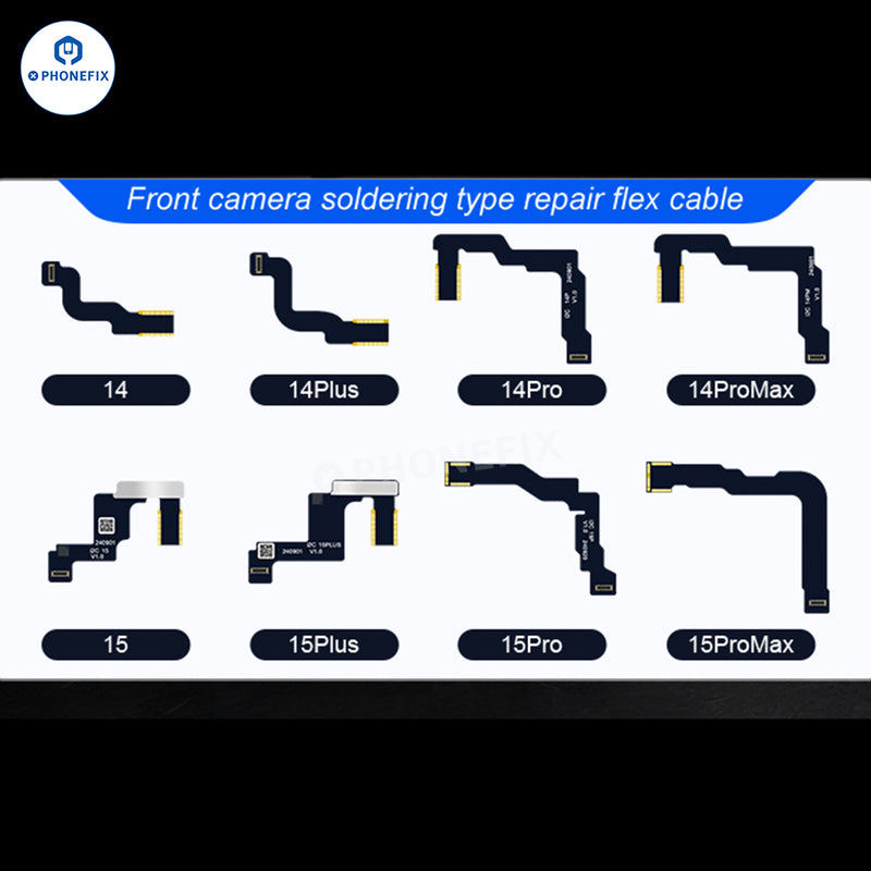 i2C Front Camera Repair FPC Cable For iPhone 14-15 Pro Max