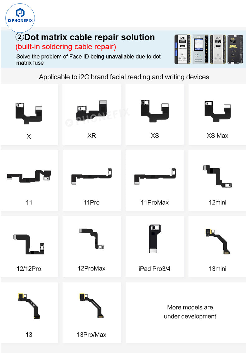 i2C MC15 Dot Matrix Repair Instrument for iPhone X-15PM Face ID