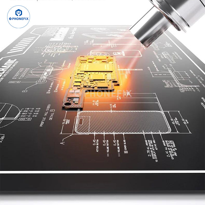 Mechanic V77 V78 Heat Insulation Pad Soldering Repair Work Mat