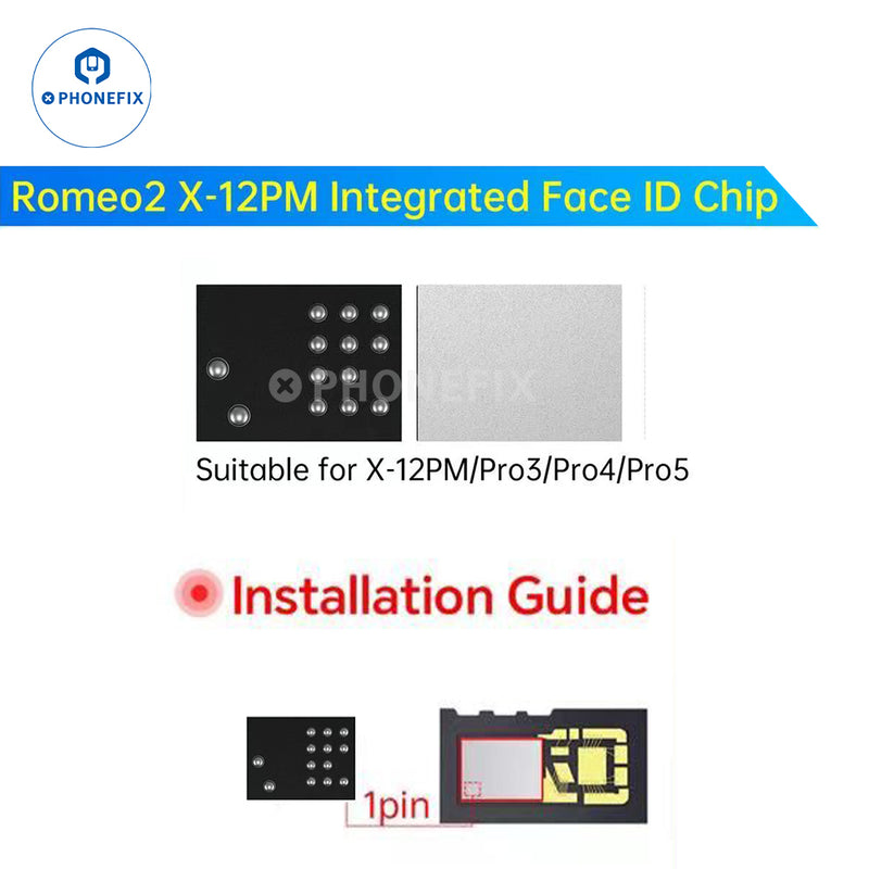 JCID Romeo Face ID Repair Chip For iPhone X-16 Pro Max