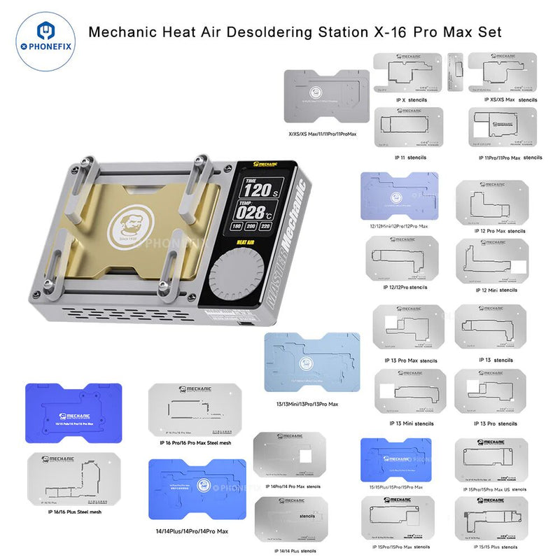 Mechanic iT3 Preheating Platform For iPhone X-15 PRO Max Repair