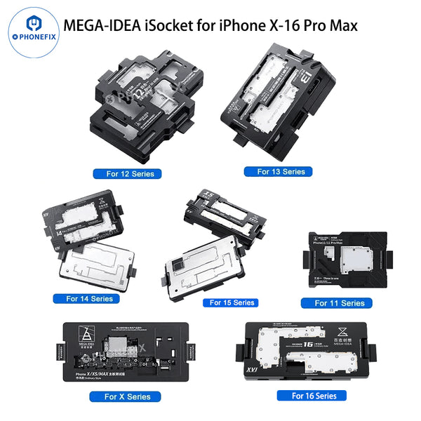 MEGA-IDEA Motherboard Test Fixture For iPhone X-16 Pro Max